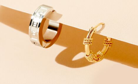 boucles d'oreilles homme