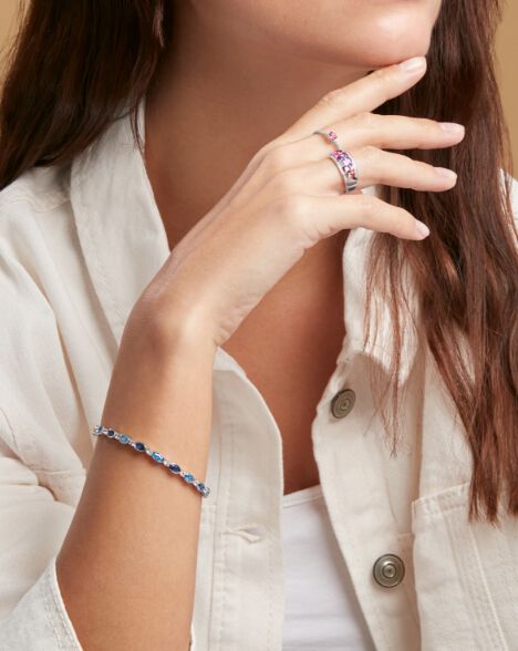 bijoux pierres de couleurs