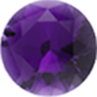 Bague Loriane Or Blanc Amethyste Et Oxyde De Zirconium 0.4800 caracts