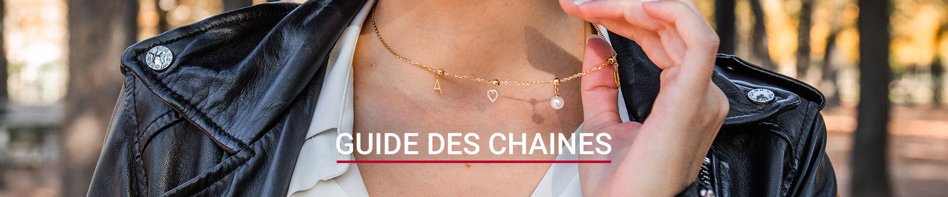 Guide des tailles de chaines