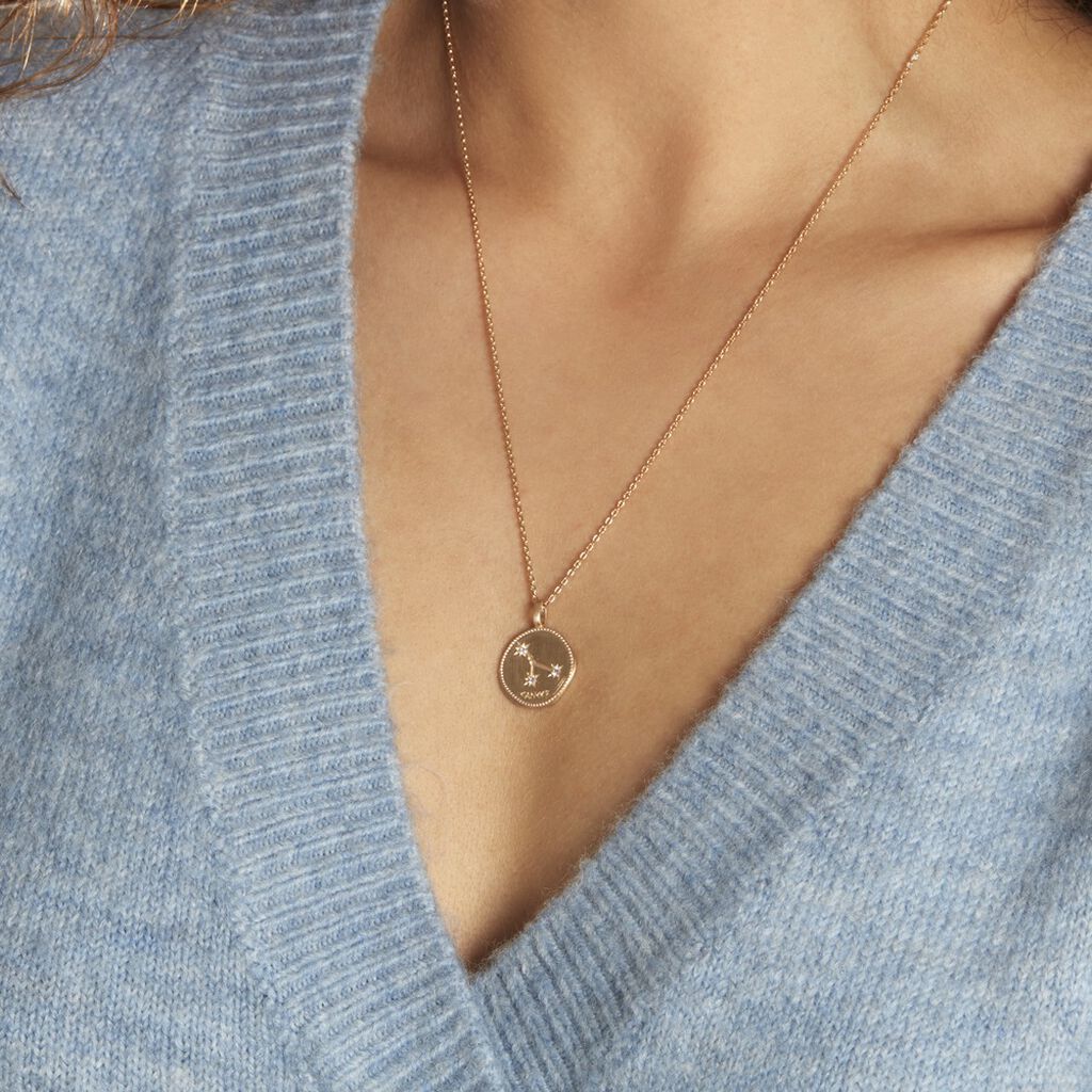 Collier Iago Plaqué Or Oxydes De Zirconium - Colliers Femme | Histoire d’Or