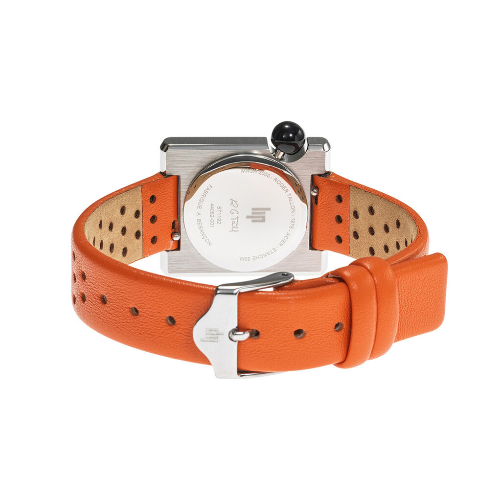 Montre Lip Mach 2000 Mini Square Argent&eacute; - Id&eacute;es cadeaux Femme | Histoire d&rsquo;Or