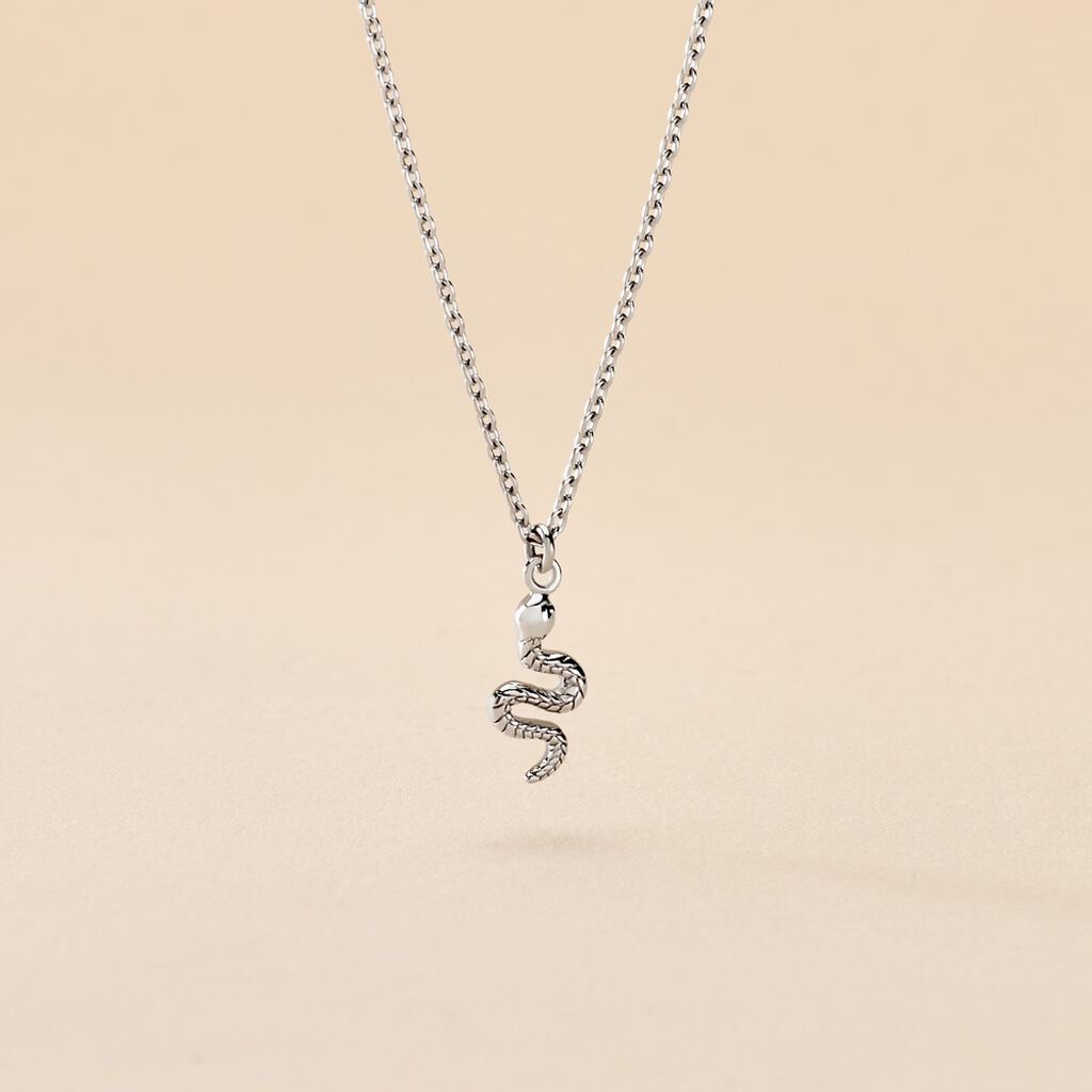 Collier Oria Argent Blanc - Colliers fantaisie Femme | Histoire d’Or