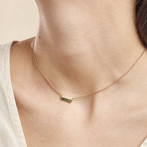 Collier Plaqué Or Lunnert Oxydes De Zirconium - Colliers Femme | Histoire d’Or