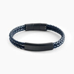 Bracelet Jourdan Come Cuir Bleu - Bracelets Homme | Histoire d&rsquo;Or