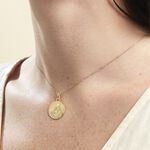 M&eacute;daille Or Jaune Saint Joseph - Pendentifs Bapt&ecirc;me Famille | Histoire d&rsquo;Or