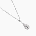 Collier Mademoiselle Argent Blanc Oxyde De Zirconium - Colliers Femme | Histoire d&rsquo;Or