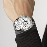 Montre Festina Multifonctions 45 Argent&eacute; - F&ecirc;te des p&egrave;res Homme | Histoire d&rsquo;Or