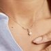 Collier Or Blanc Proximae Perle De Culture Oxydes De Zirconium - Colliers Femme | Histoire d’Or