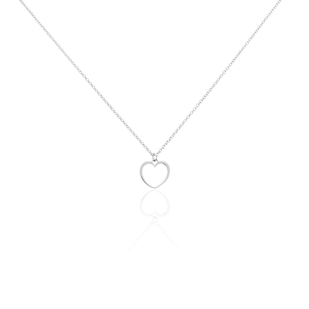 Collier Argent Blanc Idennicae - Colliers fantaisie Femme | Histoire d’Or
