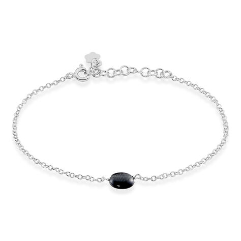 Bracelet Evren Argent Blanc Pierre De Synthese - Bracelets Femme | Histoire d’Or