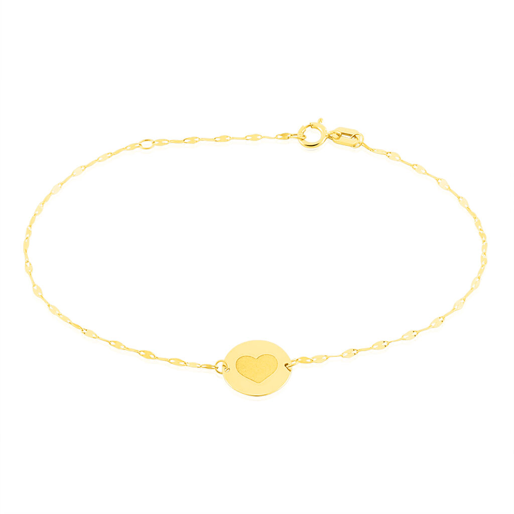Bracelet Elynna Coeur Or Jaune - Bracelets Coeur Femme | Histoire d’Or