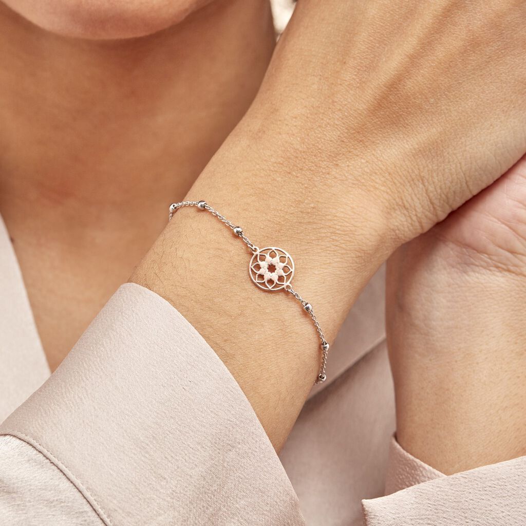 Bracelet Argent Bicolore Vicencio - Bracelets Femme | Histoire d’Or