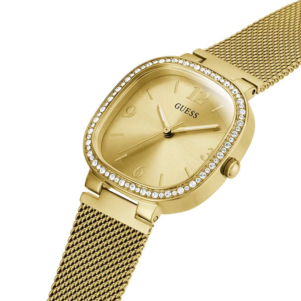 Montre Guess Tapestry Dor&eacute; - Id&eacute;es cadeaux Femme | Histoire d&rsquo;Or