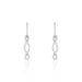 Boucles D'oreilles Pendantes Carla Argent Blanc Oxyde De Zirconium - Boucles d'oreilles fantaisie Femme | Histoire d’Or