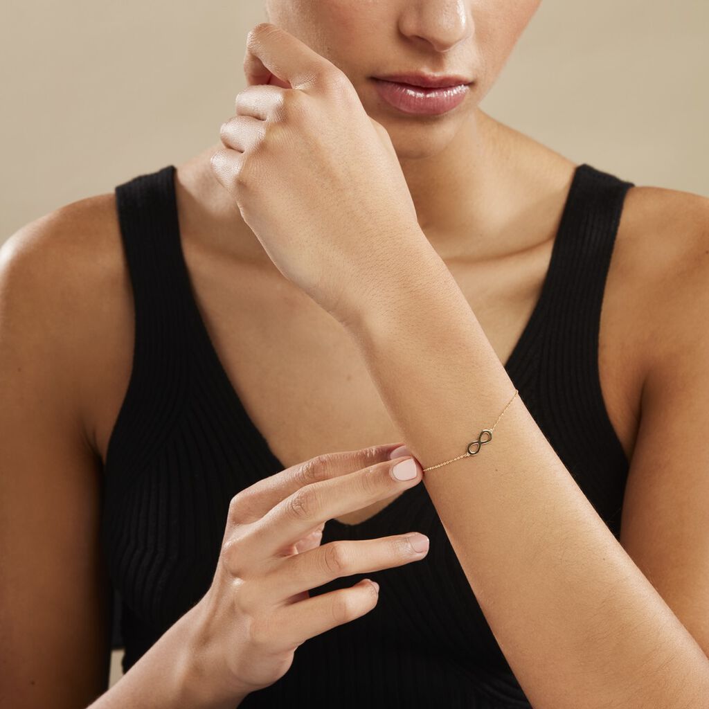 Bracelet Maryeme Infini Selectra Or Jaune - Bracelets Femme | Histoire d’Or