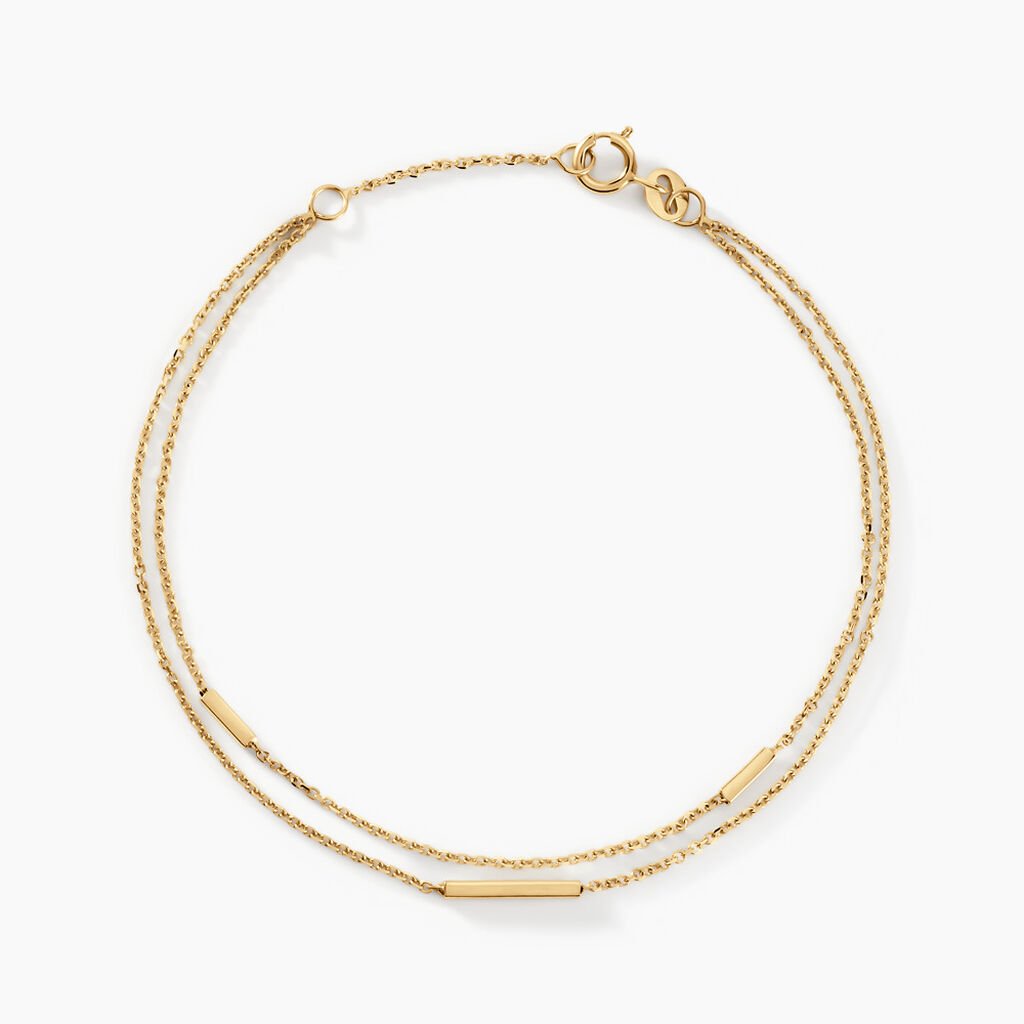 Bracelet Rain Or Jaune - Bracelets Femme | Histoire d’Or