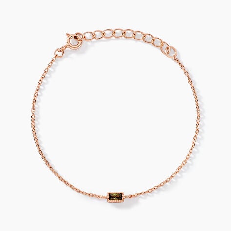 Bracelet Lipa Argent Rose Oxyde De Zirconium - Bracelets Femme | Histoire d’Or