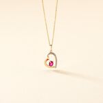 Pendentif Arduinna Or Jaune Rubis - Pendentifs Femme | Histoire d&rsquo;Or