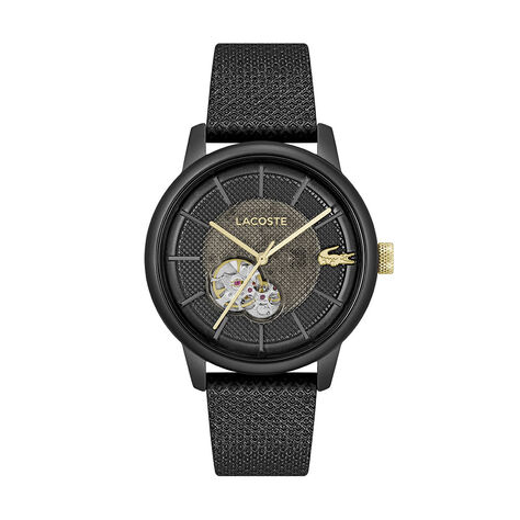 Montre Lacoste Lacote 12.12 Auto Noir - Montres Homme | Histoire d’Or