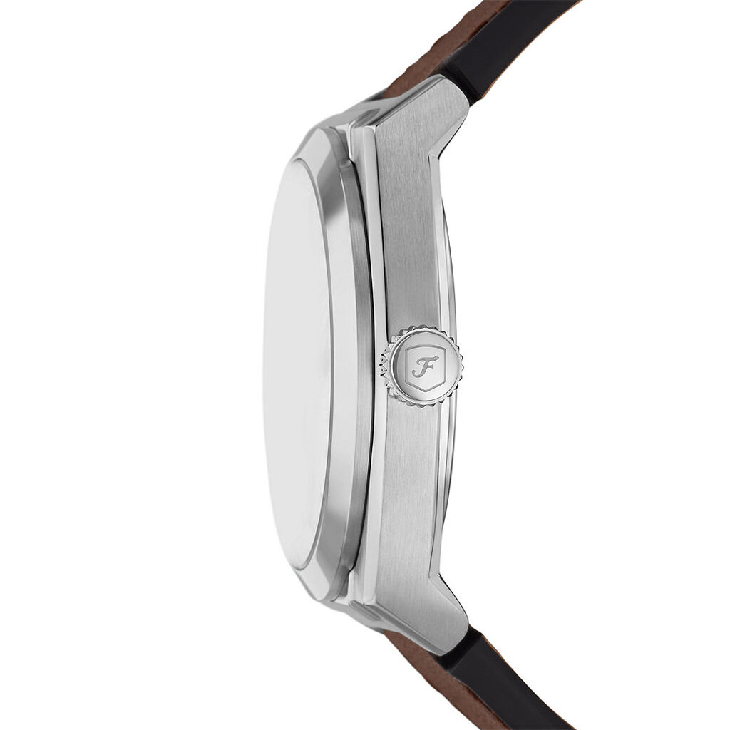 Montre Fossil Everett Cr&egrave;me - F&ecirc;te des p&egrave;res Homme | Histoire d&rsquo;Or