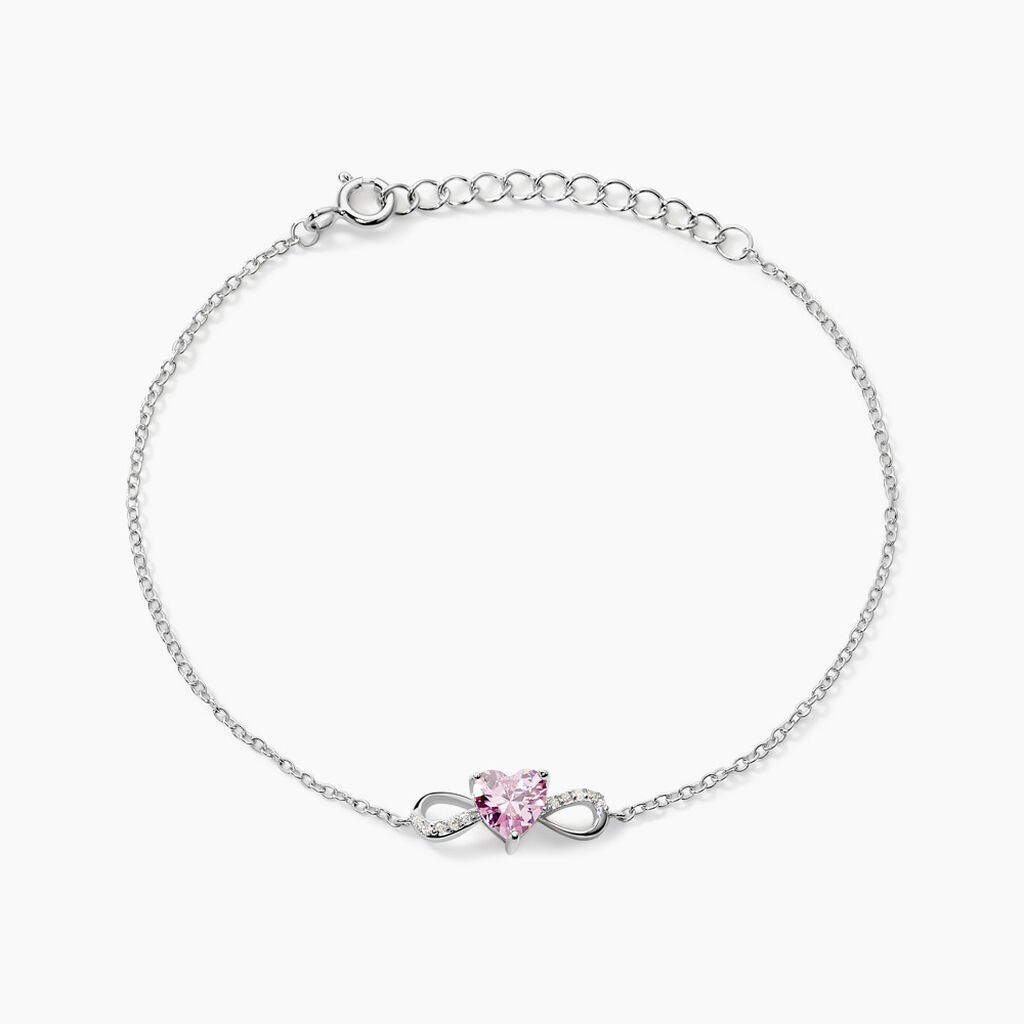 Bracelet Argent Blanc Atieno Oxyde De Zirconium - Bracelets Femme | Histoire d’Or