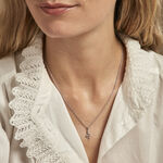 Collier Oria Argent Blanc - Colliers fantaisie Femme | Histoire d&rsquo;Or