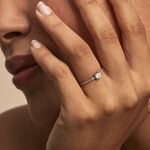 Bague Solitaire Servana Or Jaune Oxyde De Zirconium - Bagues solitaires Femme | Histoire d&rsquo;Or