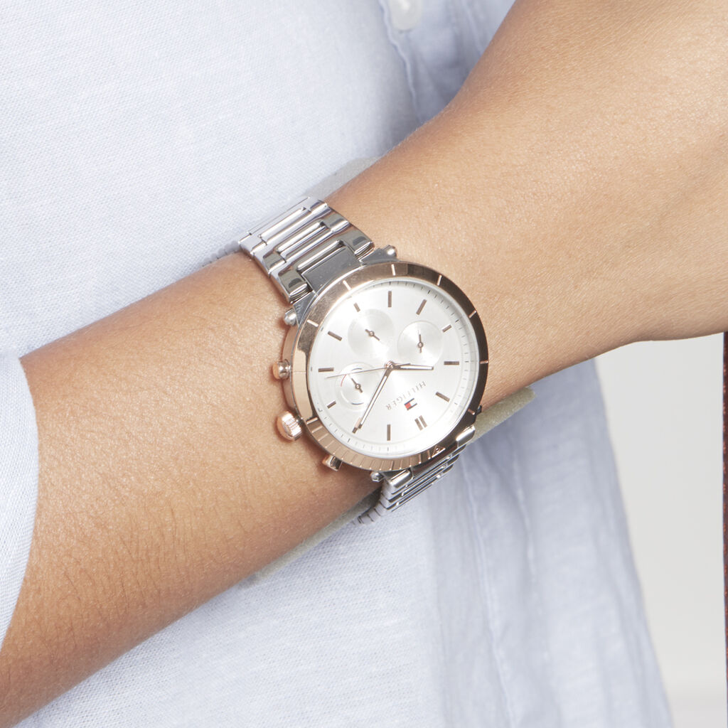 Montre Tommy Hilfiger Emery Argenté - Montres Femme | Histoire d’Or