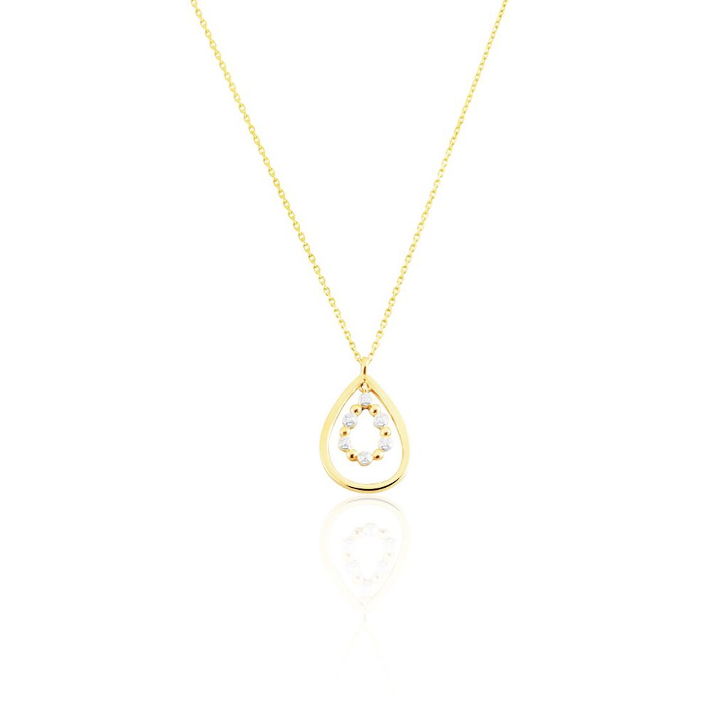 Collier Marganela Or Jaune Diamant - Colliers Femme | Histoire d’Or