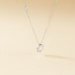 Collier Louise Or Blanc Diamant - Colliers Femme | Histoire d&rsquo;Or