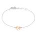 Bracelet Argent Bicolore Toyo - Bracelets Coeur Femme | Histoire d’Or