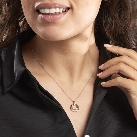 Collier Eloisia Or Bicolore Diamant - Colliers Femme | Histoire d’Or