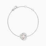 Bracelet Matilda Argent Blanc Perle De Culture Et Oxyde De Zirconium - Bracelets Femme | Histoire d&rsquo;Or