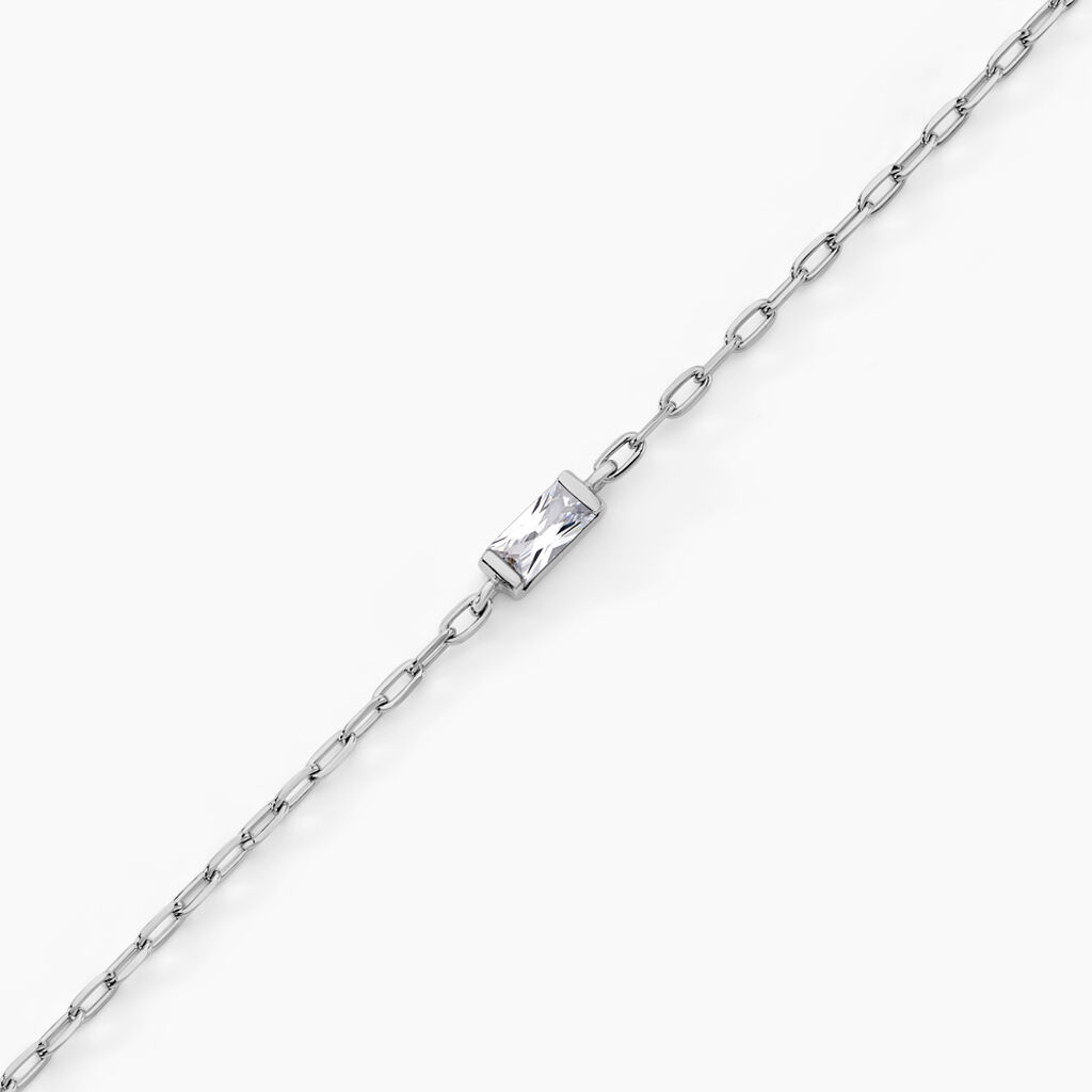 Bracelet Nigelle Argent Blanc Oxyde De Zirconium - Bracelets Femme | Histoire d&rsquo;Or