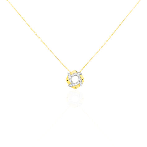 Collier Volcania Or Jaune Diamant - Colliers Femme | Histoire d’Or