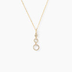 Collier Camron Or Jaune Oxyde De Zirconium - Colliers Femme | Histoire d&rsquo;Or