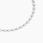Collier Nikolett Acier Blanc - Colliers fantaisie Femme | Histoire d&rsquo;Or