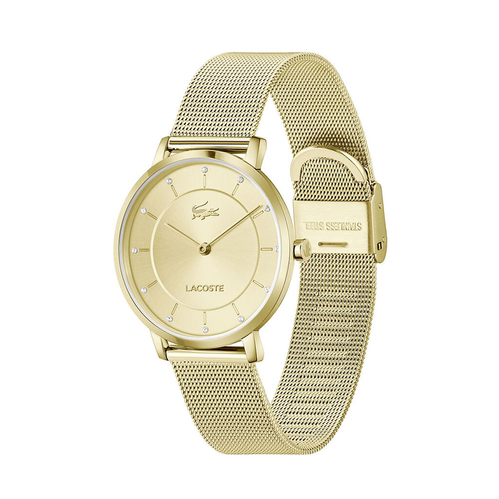 Montre Lacoste Crocorigin Doré - Montres Femme | Histoire d’Or