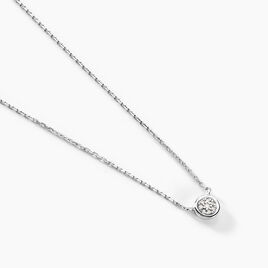 Collier Violanda Or Blanc Diamant - Colliers Femme | Histoire d’Or