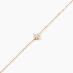 Bracelet Astralia Or Jaune Oxyde De Zirconium - Bracelets Femme | Histoire d&rsquo;Or