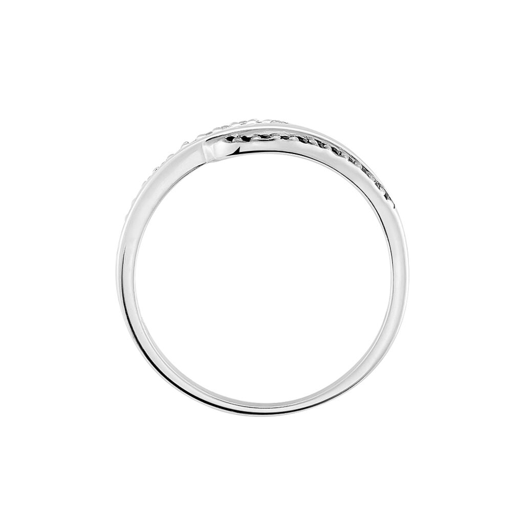 Bague Loujeyne Argent Blanc Oxyde De Zirconium - Bagues avec pierre Femme | Histoire d’Or