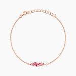 Bracelet Rio Argent Rose Oxyde De Zirconium - Bracelets Femme | Histoire d&rsquo;Or