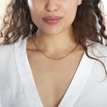 Collier Jany Danilo Maille Palmier Or Jaune - Chaines Femme | Histoire d&rsquo;Or