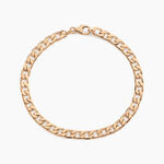 Bracelet Plaqu&eacute; Or Jaune Clement - Bracelets cha&icirc;ne Homme | Histoire d&rsquo;Or