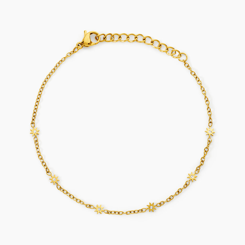 Bracelet Alma Acier Jaune Cristal - Bracelets Femme | Histoire d&rsquo;Or