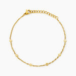 Bracelet Alma Acier Jaune Cristal - Bracelets Femme | Histoire d&rsquo;Or