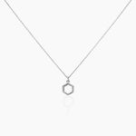 Collier Brielle Argent Blanc - Colliers fantaisie Femme | Histoire d&rsquo;Or