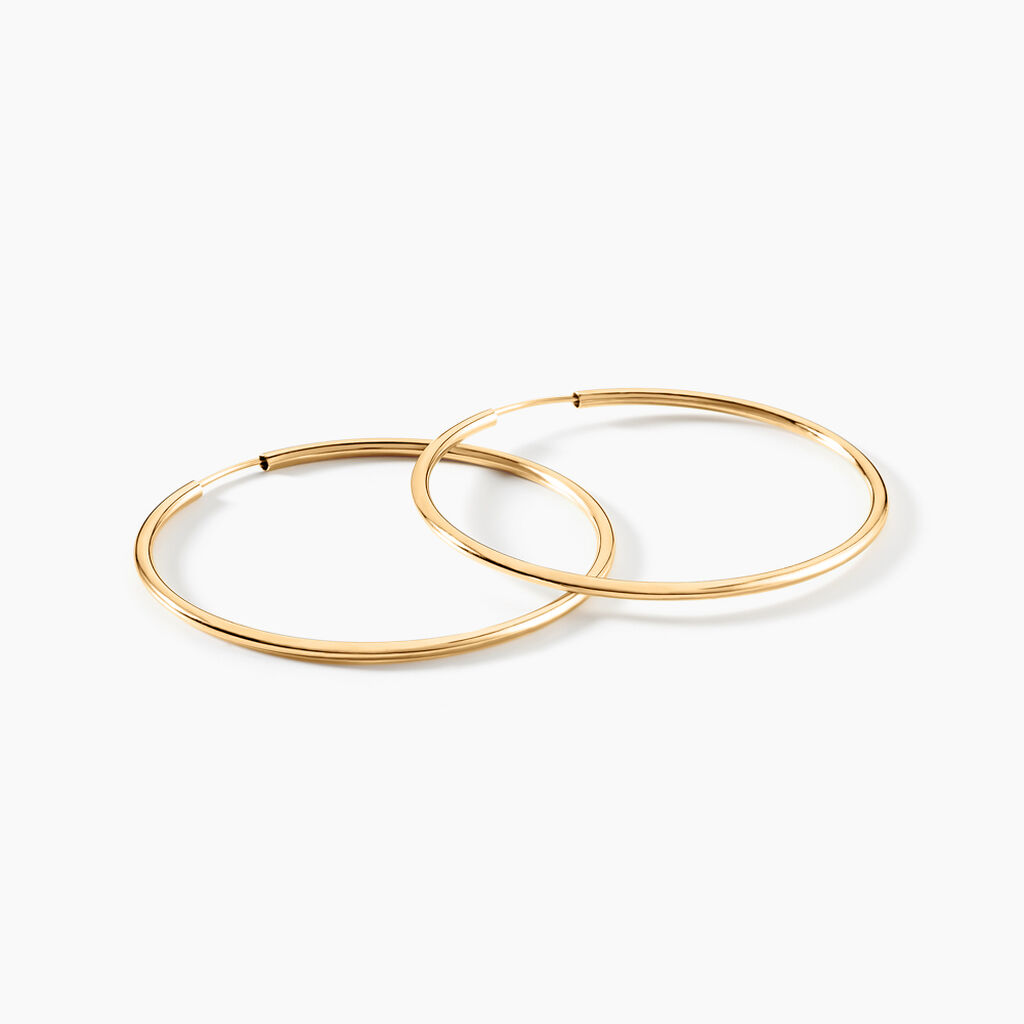 Cr&eacute;oles Valencina Or Jaune - Boucles d'oreilles cr&eacute;oles Femme | Histoire d&rsquo;Or