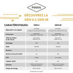 Montre Connect&eacute;e Fossil Gen 6 - Montres connect&eacute;es  | Histoire d&rsquo;Or